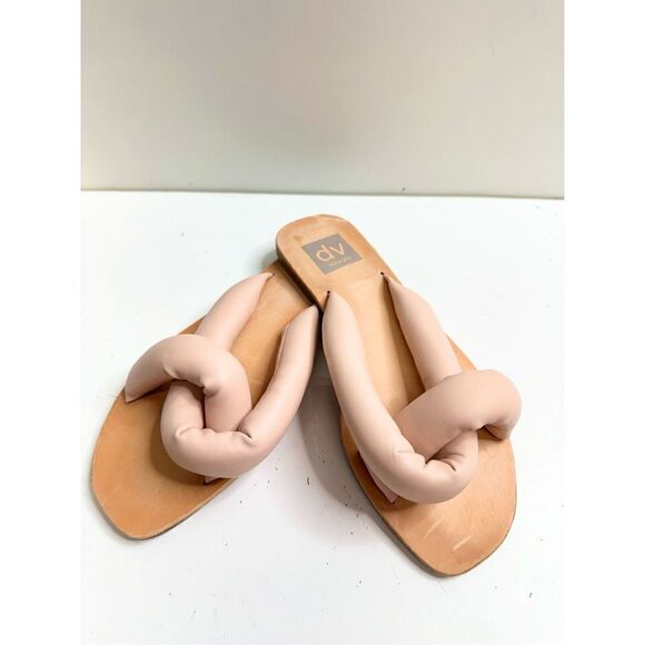 DV Dolce Vita Sandals‎ Womens Size 6.5 Pink Janae Slip On Flats - Picture 6 of 8